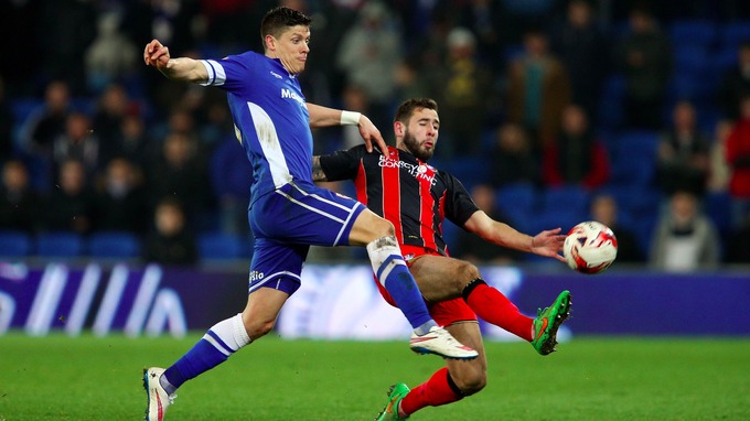 cardiff city 1-1 afc bournemouth