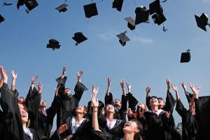 Students graduating