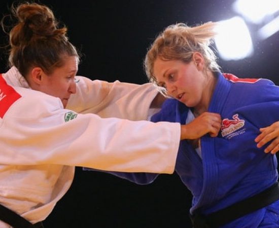 Natalie Powell fights Gemma Gibbons at Glasgow 2014