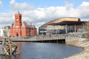 The Senedd, where Andrew RT Davies has been selected as leader of the Welsh Conservatives