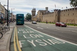 Making Connections: The pop-up bike lane is part of a bigger plan for expansion of bike routes.