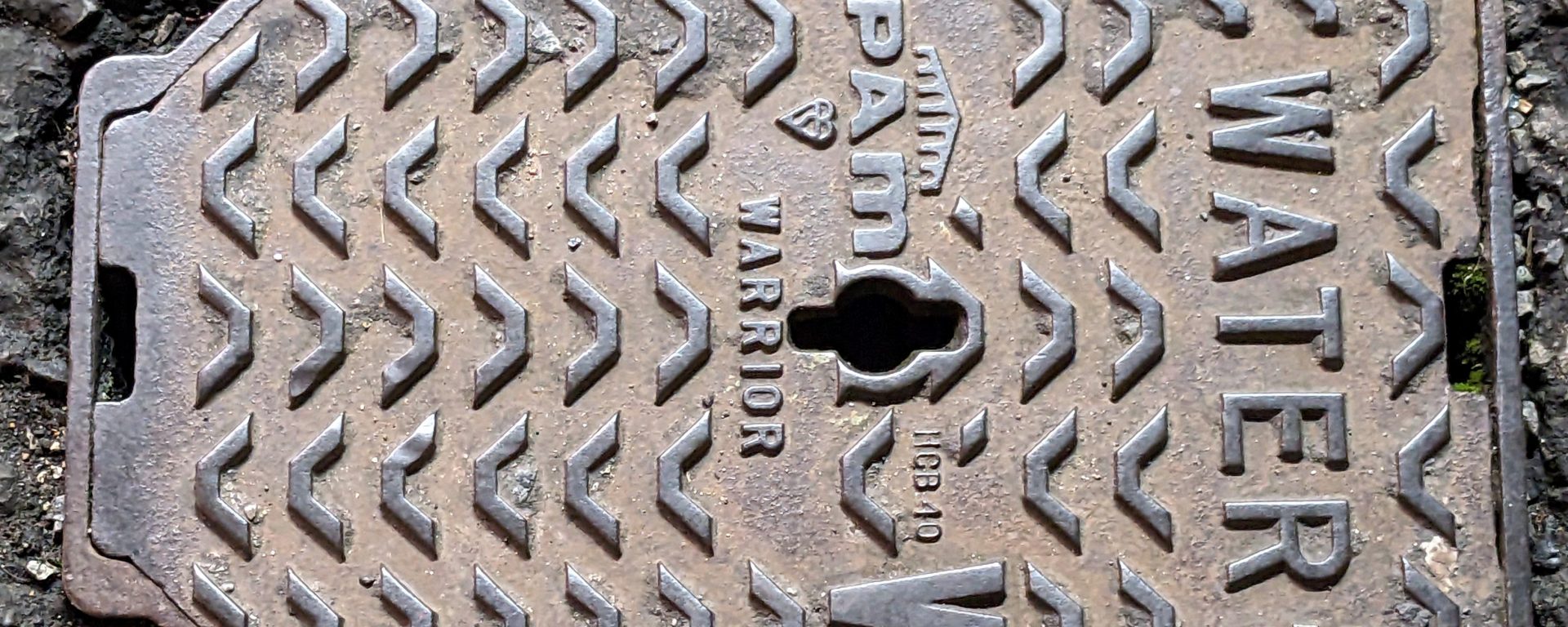 Water manhole cover