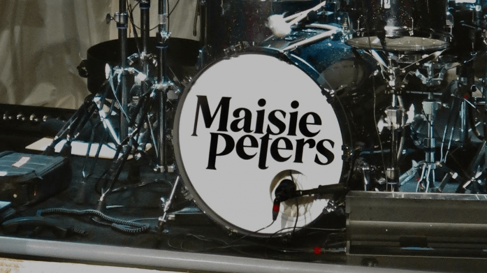 Drumkit at Maisie Peters' gig