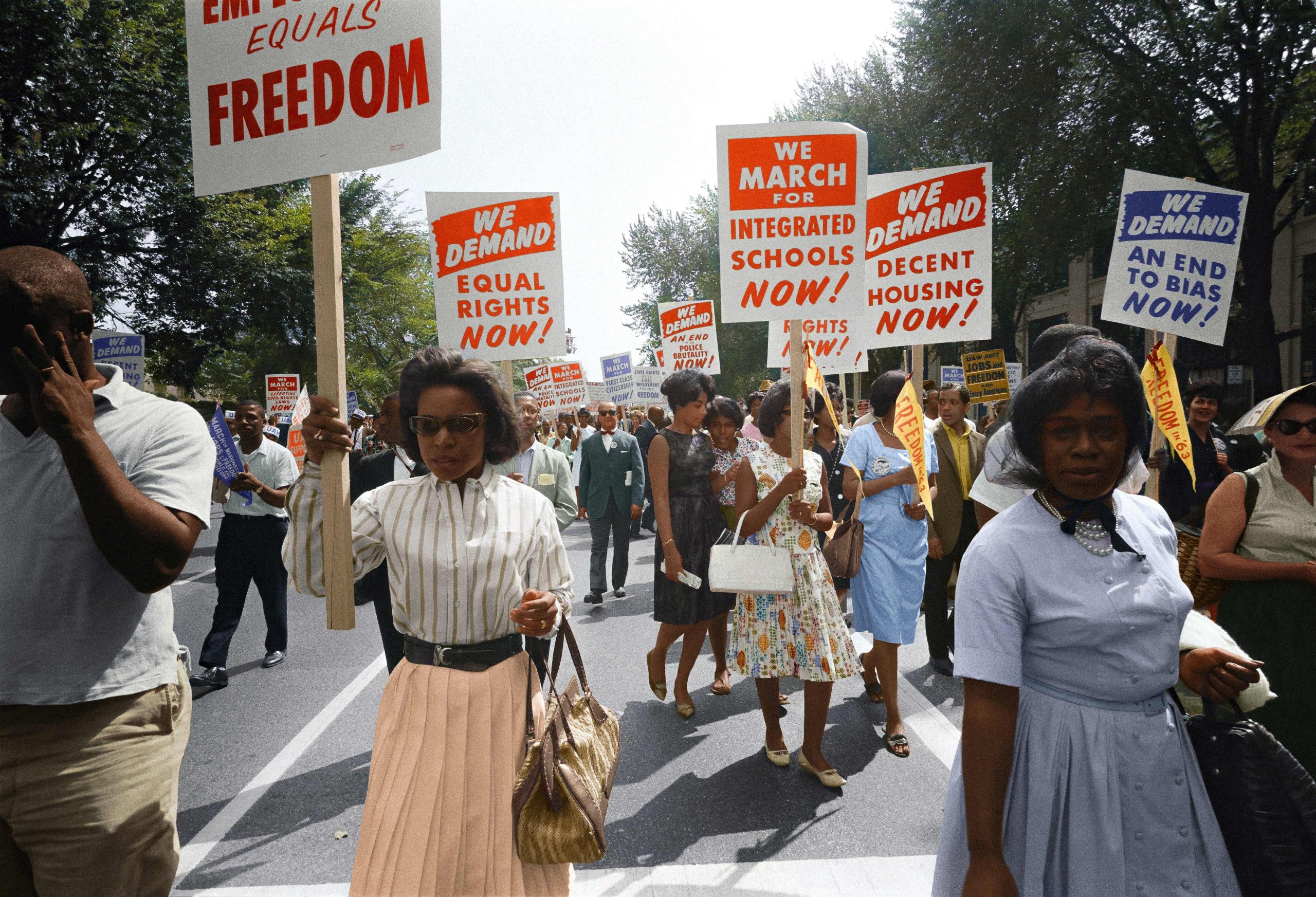 Civil Rights March in Washington D.C, 28th August 1963. Photo by Unseen Histories on Unsplash.