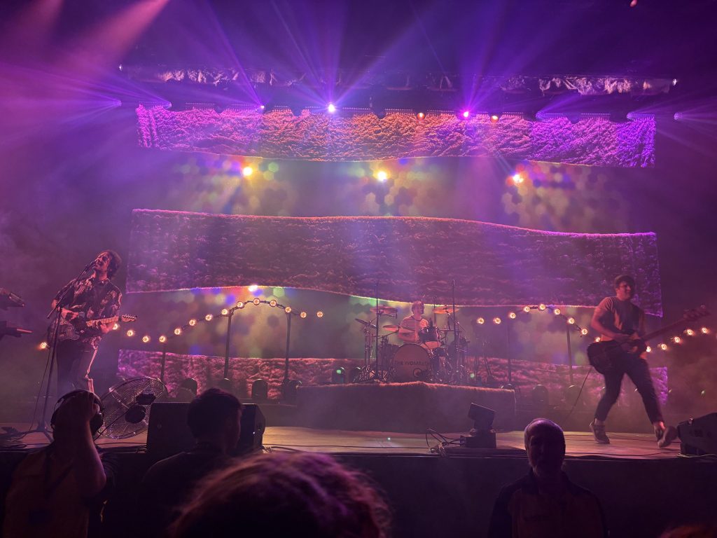 The Wombats on stage