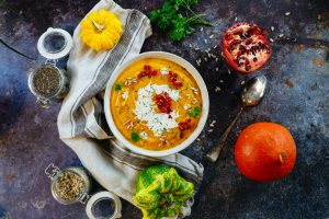 Soup, Pumpkin Soup, Autumnal, Pumpkins